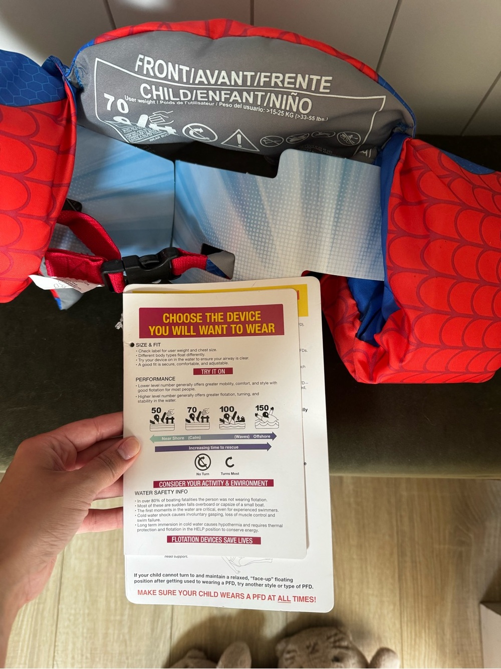 Spider-Man Life Jacket Vest - Picture 3 of 5